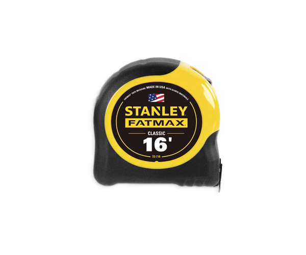 Stanley Fat Max Tape 16' x 1-1/4"