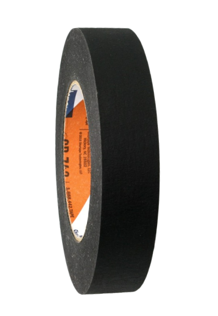 Shurtape CP743 Matte Black Photographic Tape