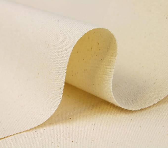 Unbleached/natural Calico ('muslin')