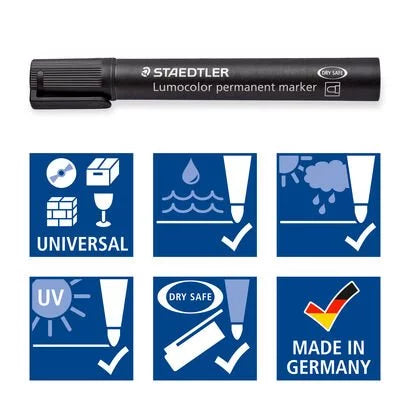 Staedtler Lumocolor Marker Black