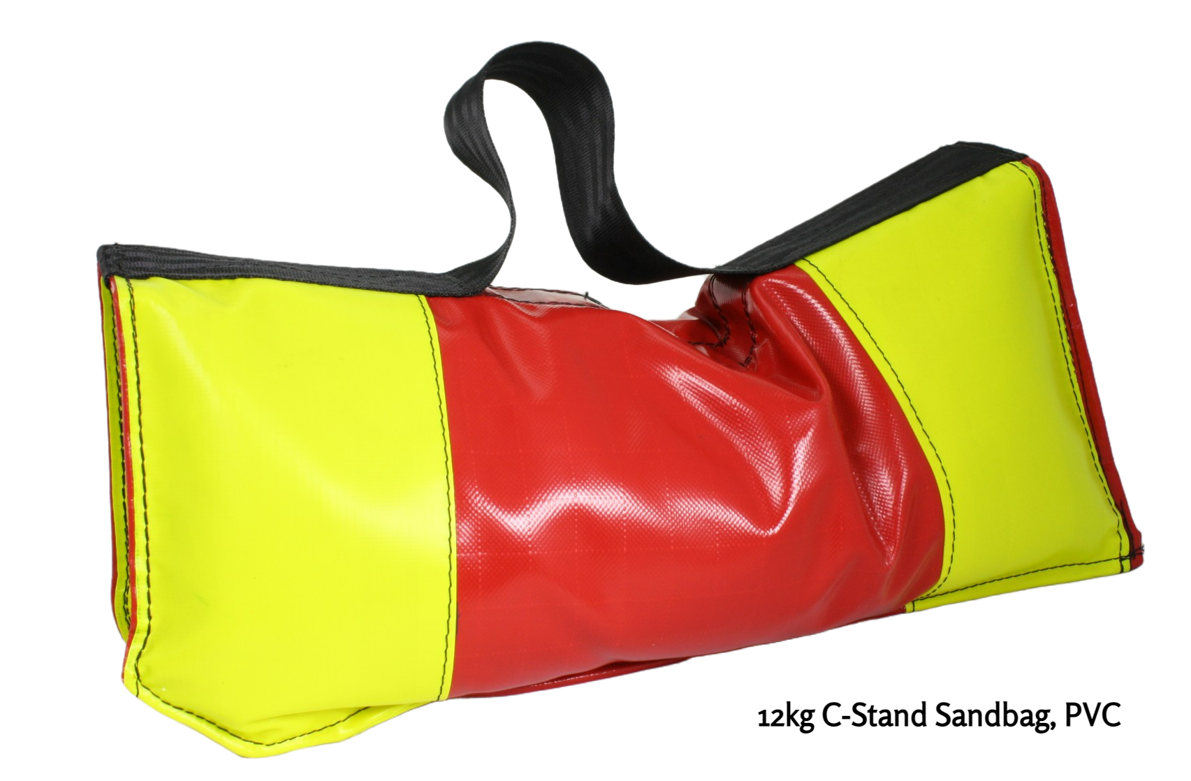 12kg C-stand sandbag, made in red and fluroescent yellow