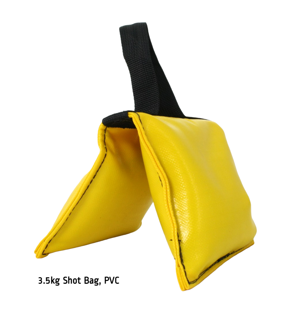 3.5kg Shot Bag, Yellow PVC