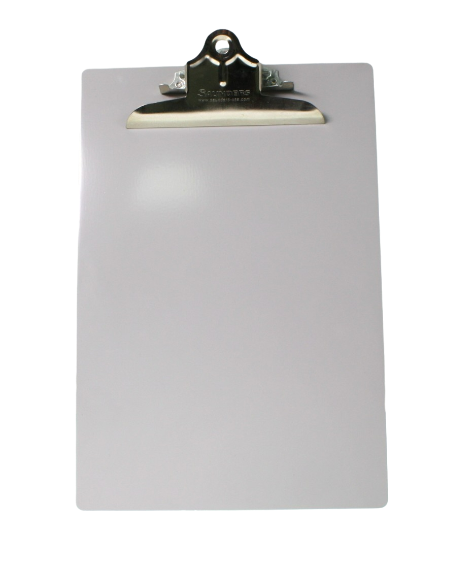 Front view of the clipboard