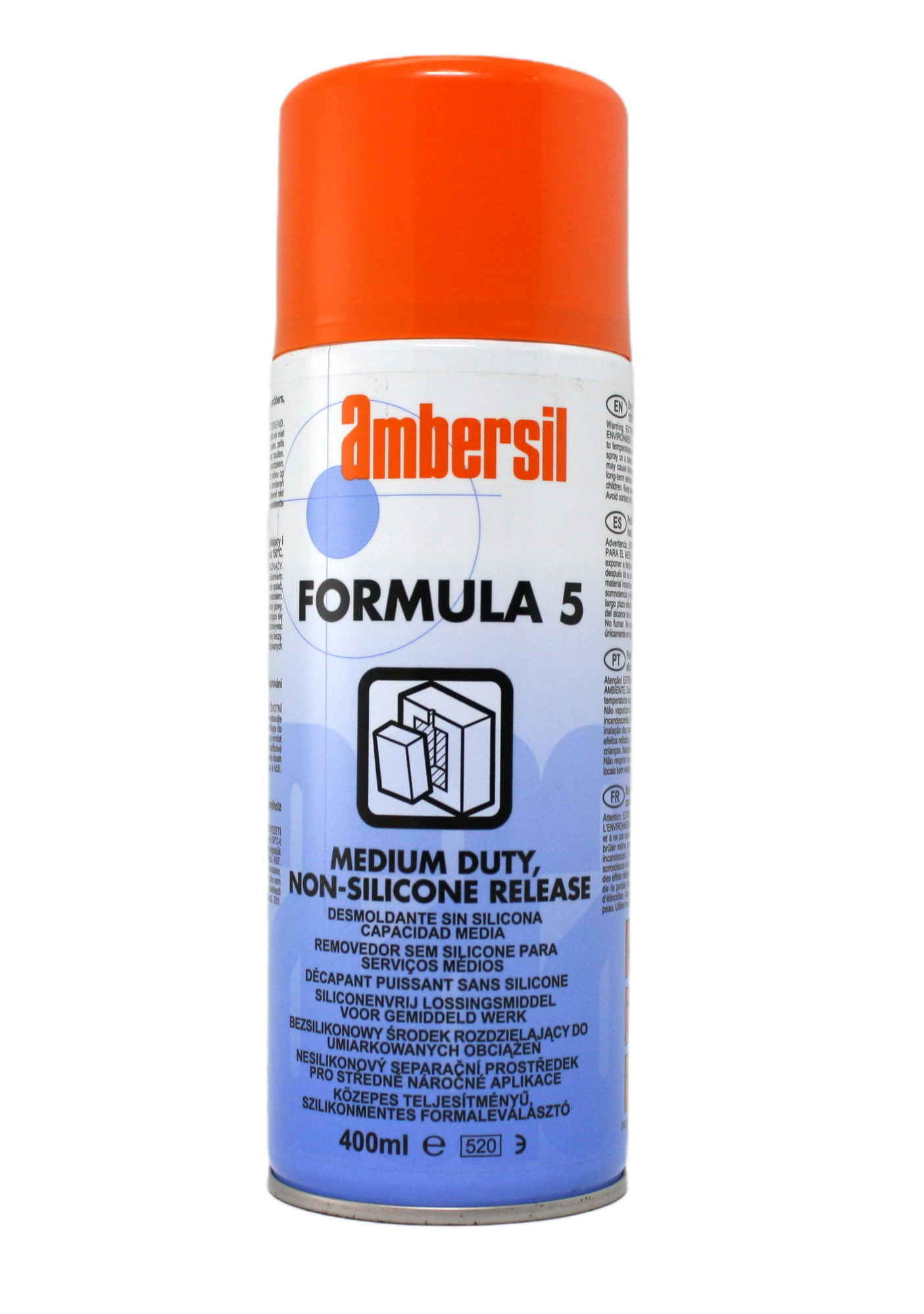 Can of Formula 5, lid on