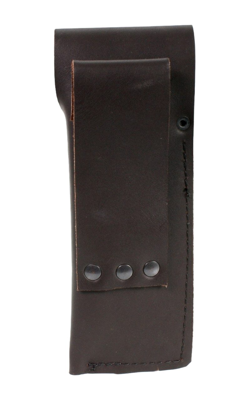 Back of pouch, showing belt loop attachment