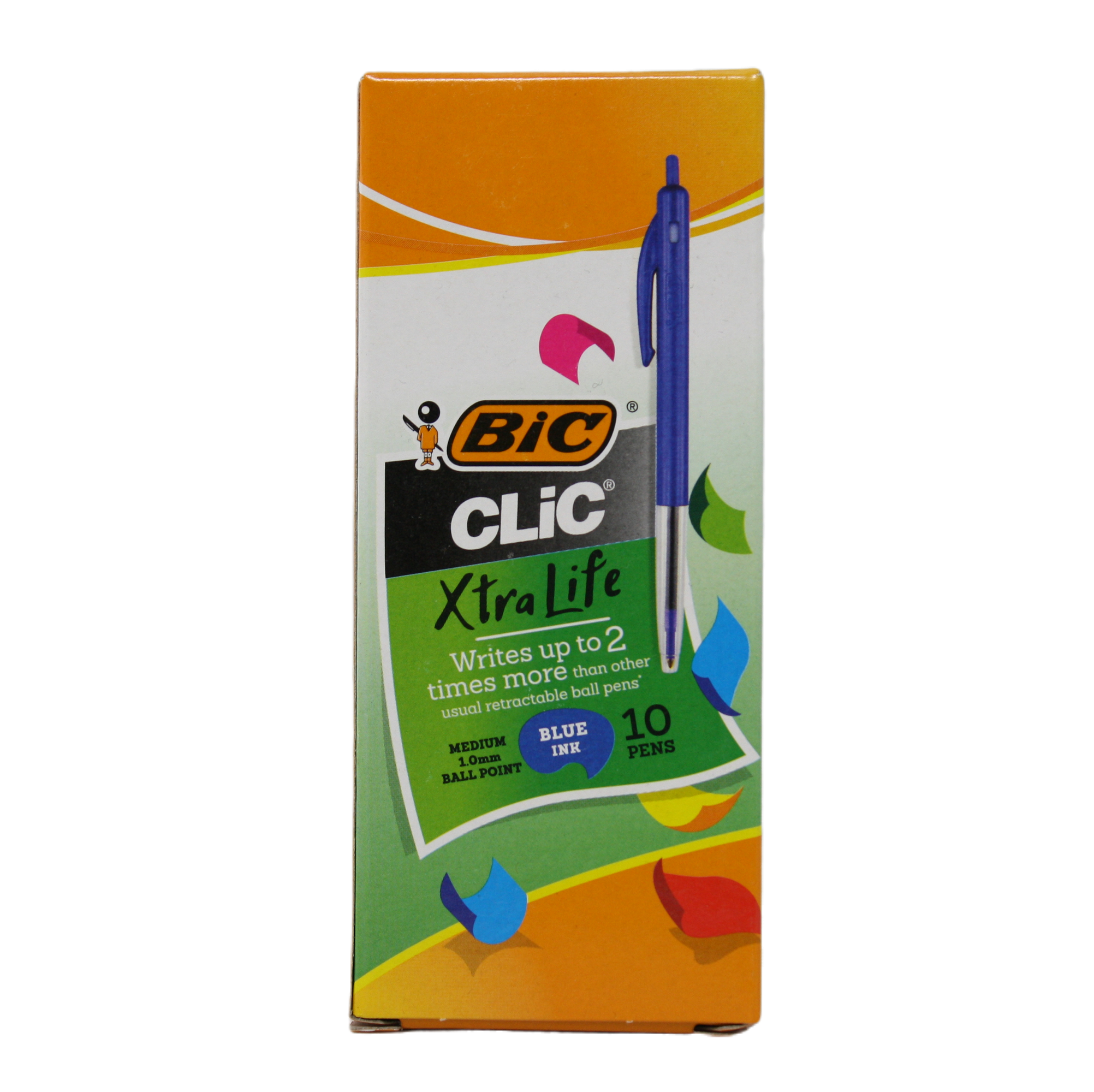 Bic Ball Point pens, blue, box of 10