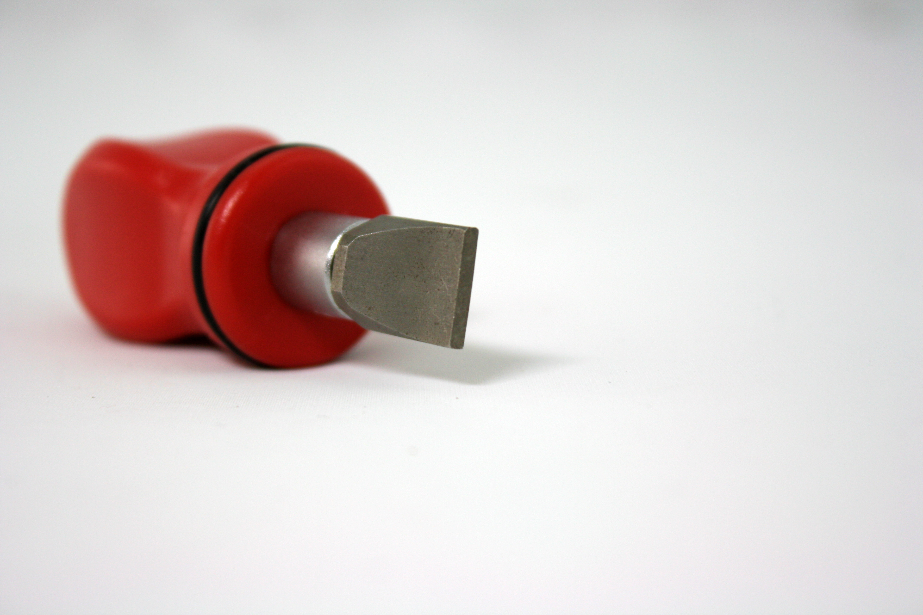 A close up of the end of the tool