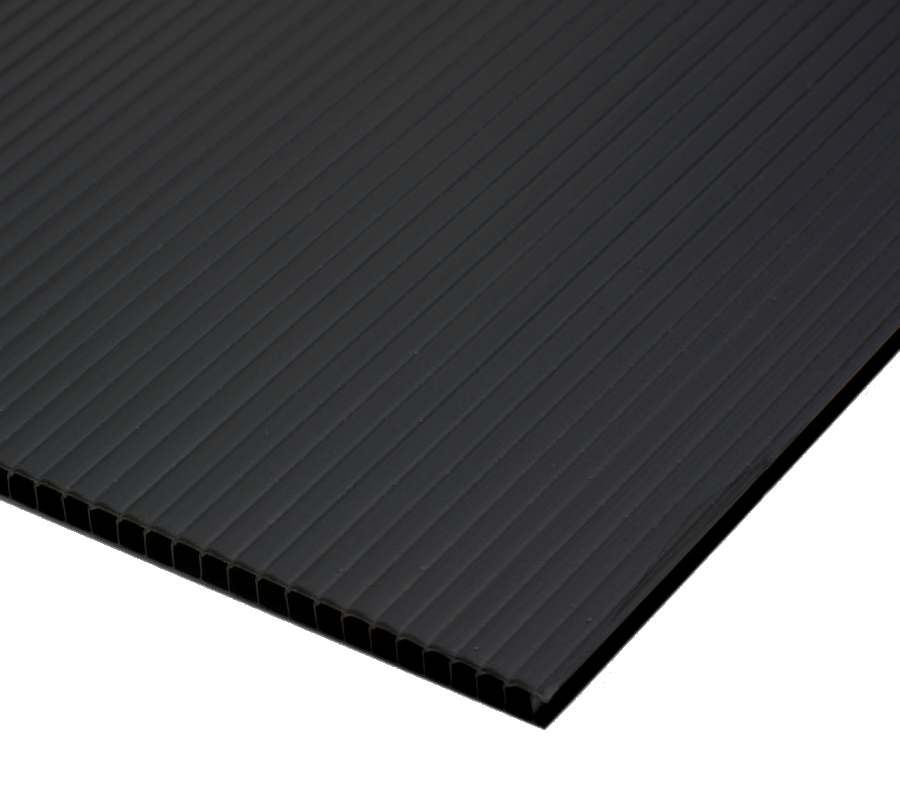 Corflute black