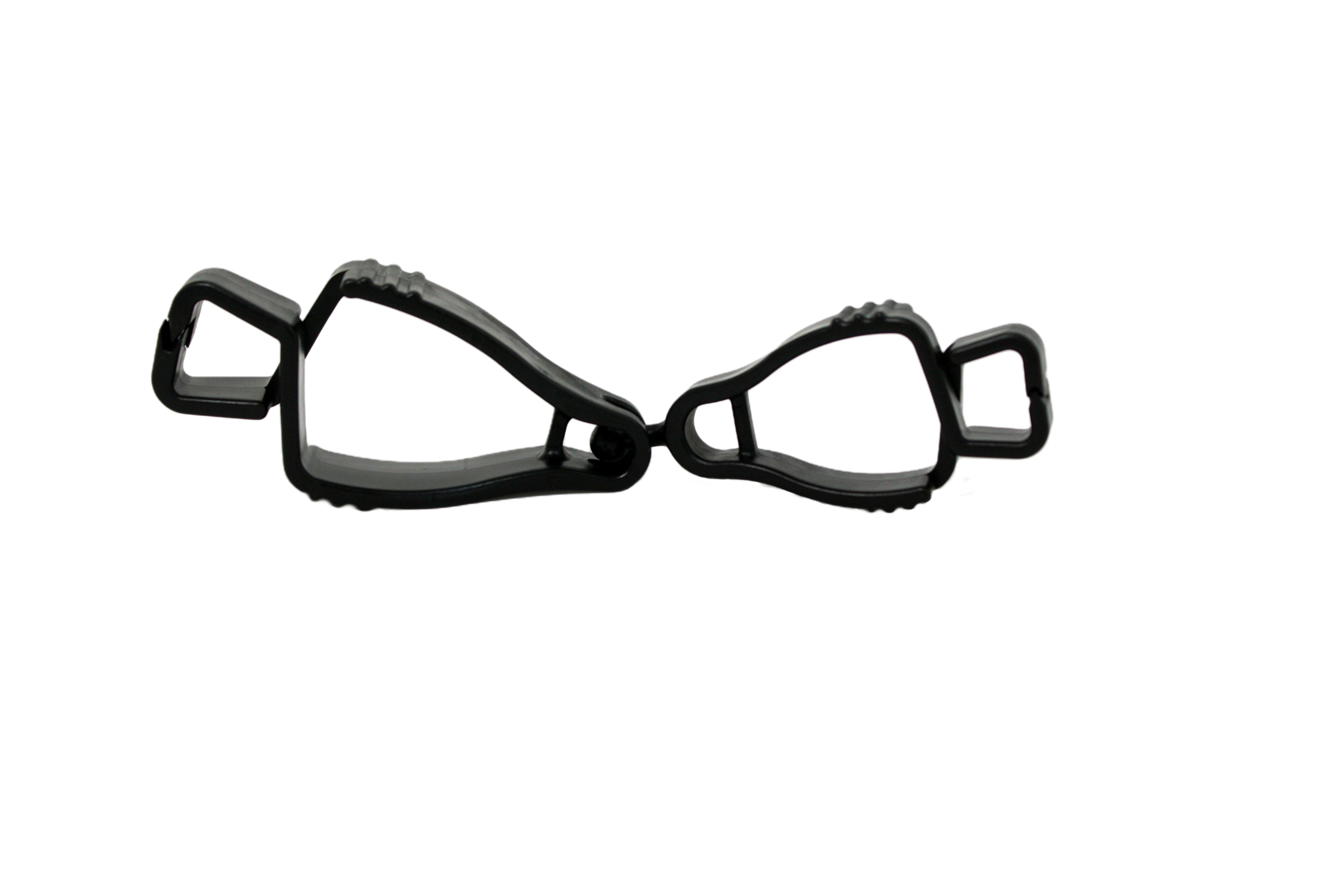 Side view of the glove clip