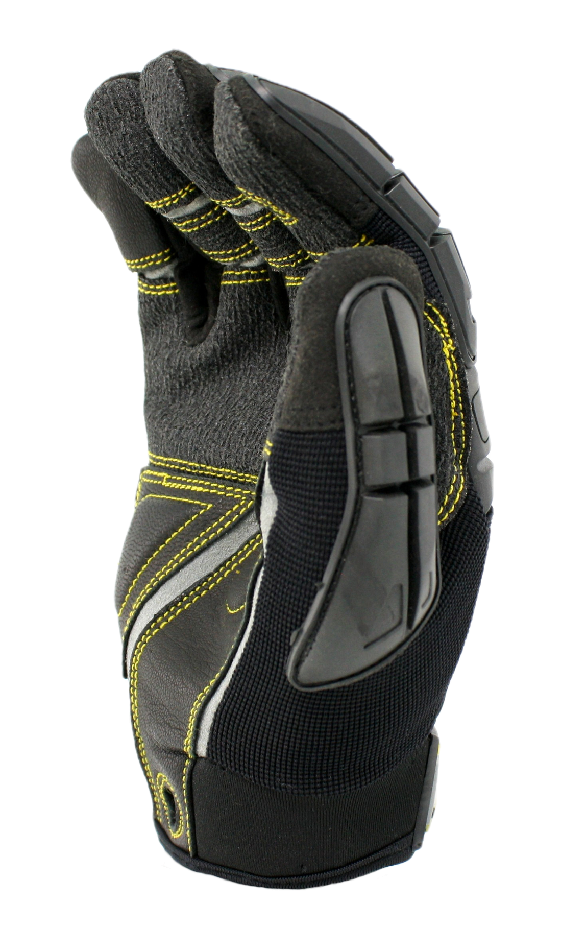 Dirty Rigger Protector Glove, side view showing thumb protection