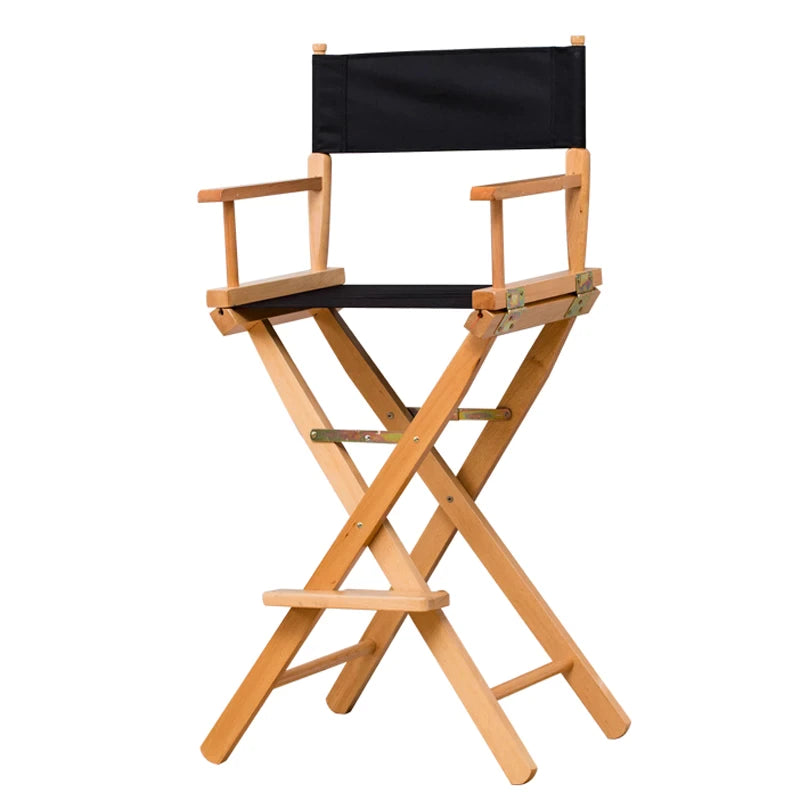 Director's chair with footstep