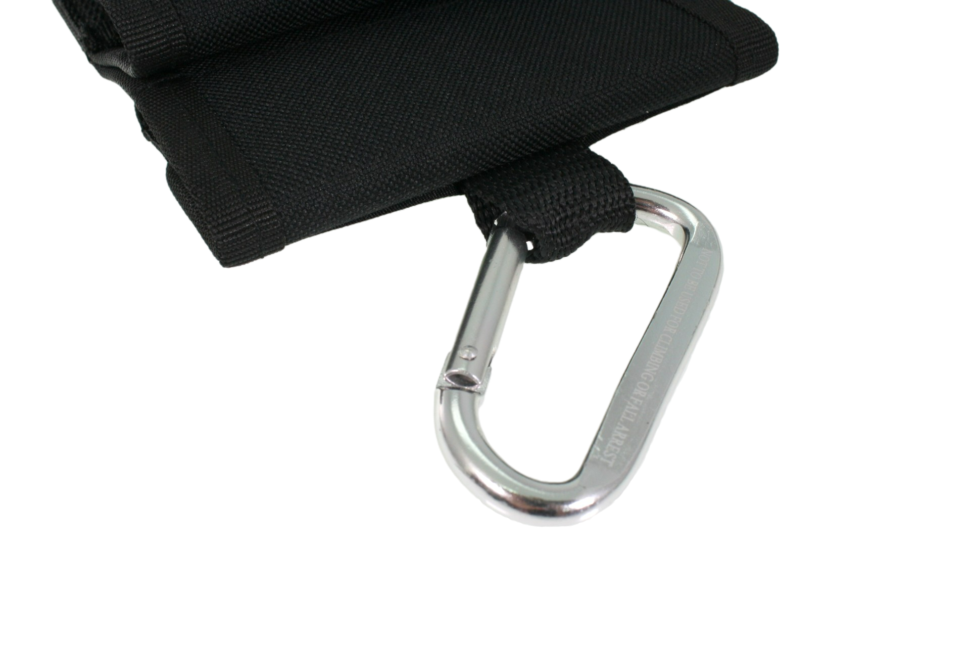 Close up of carabiner