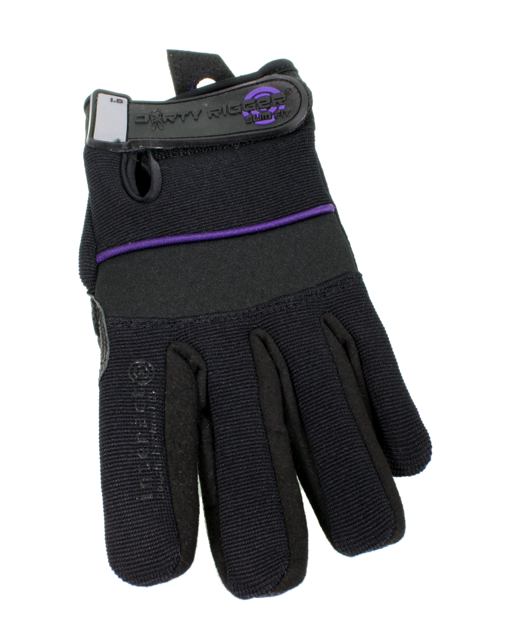 Full finger, top of one glove