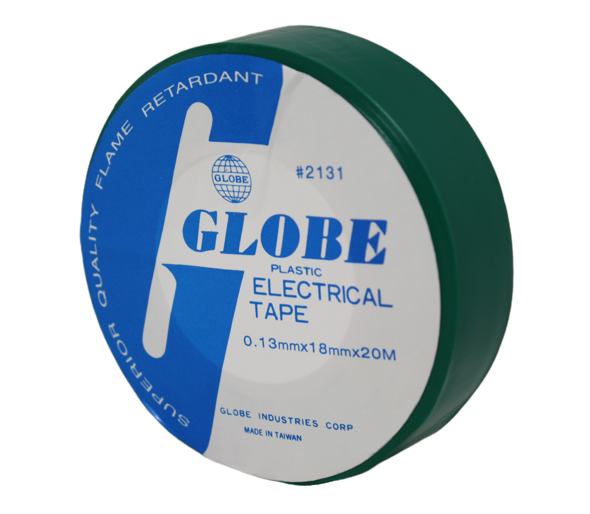 Globe electrical tape, green