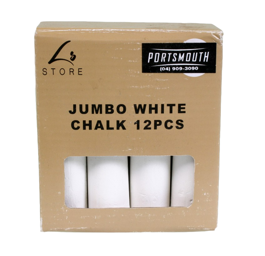 The front of the box of chalk
