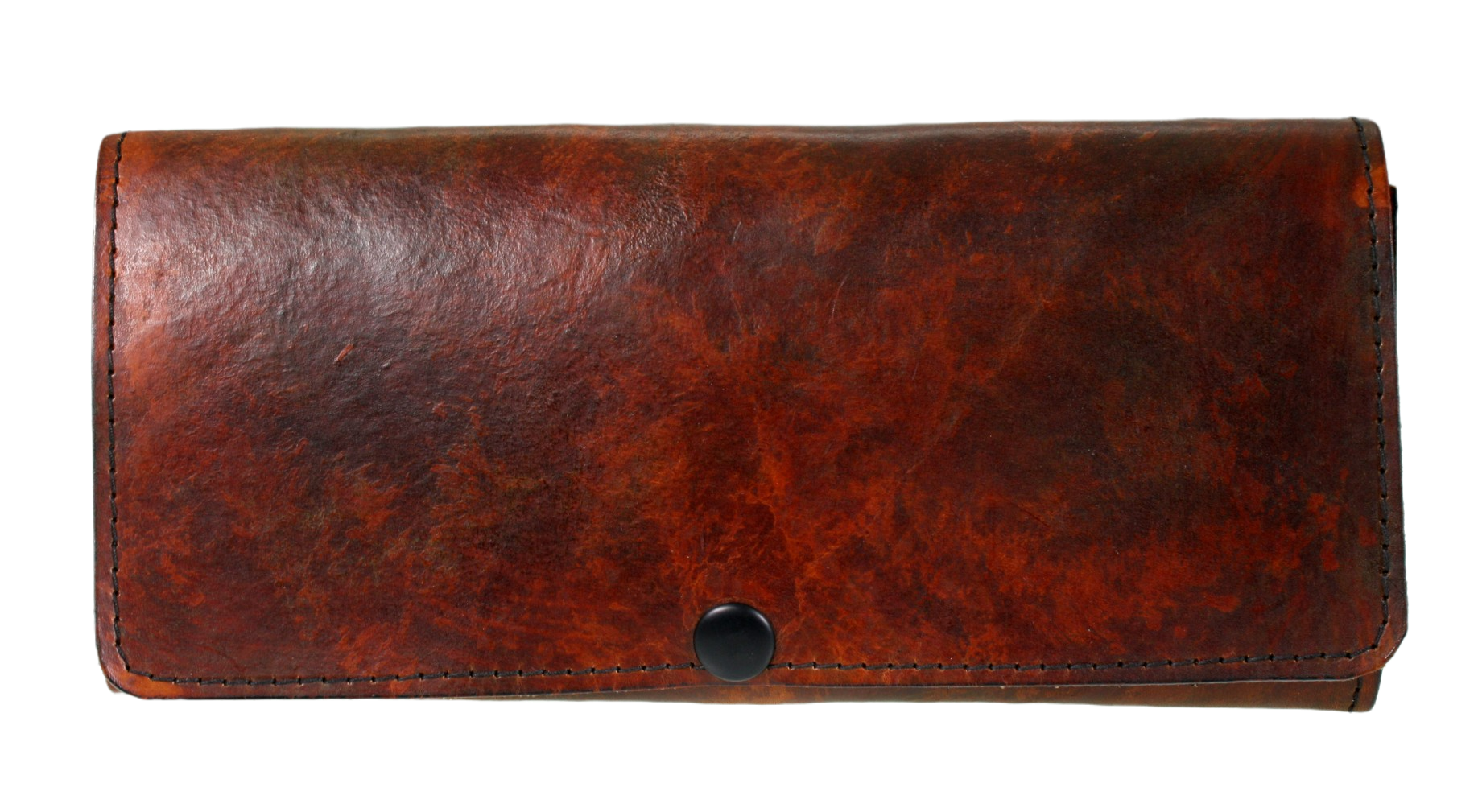 Front, with button closed