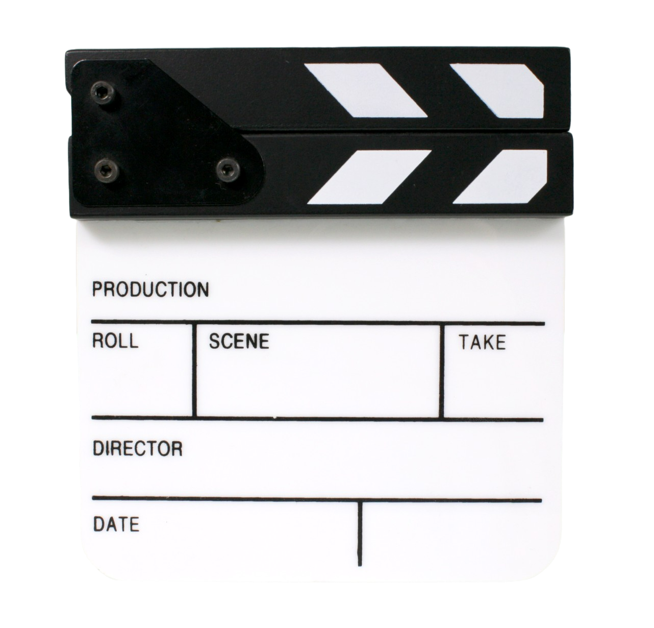 Front, clappers closed