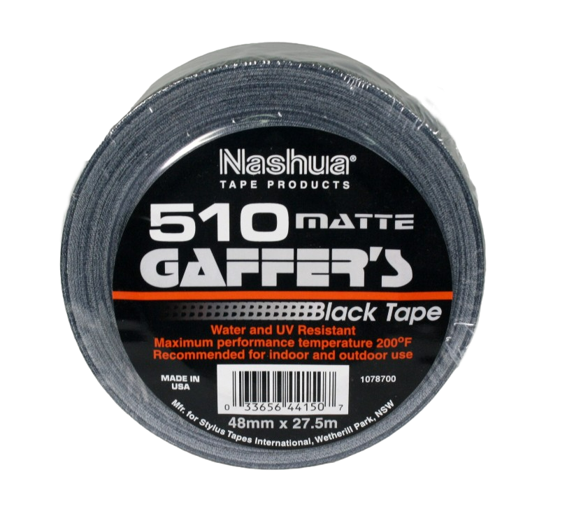 Gaffer Tape, 2″ Black