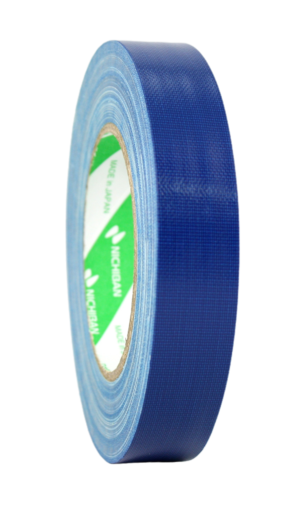 Nichiban 1" Gaffer Tape, Blue, side view