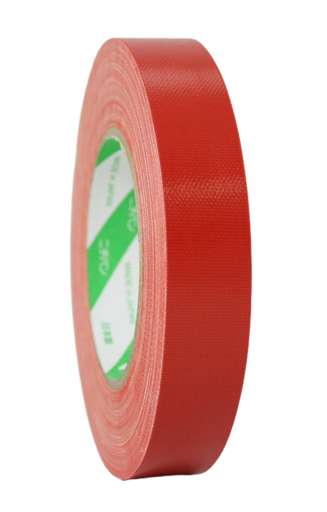 Nichiban 1" Gaffer Tape, Red, side view