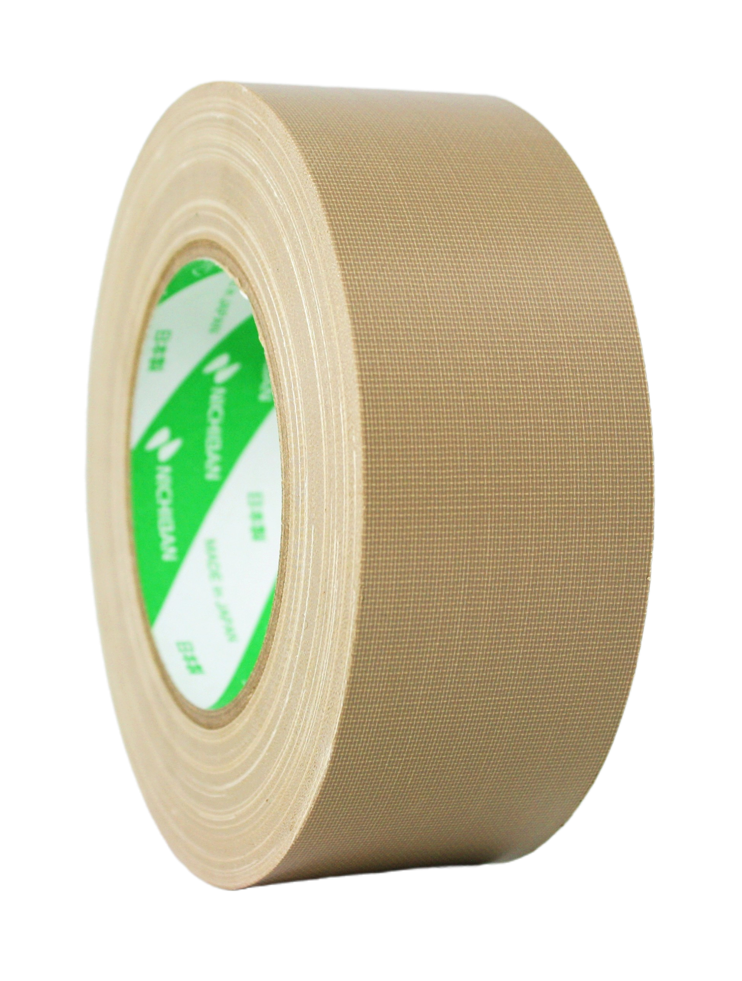 Nichiban Buff Gaff Tape, 2" roll, side view