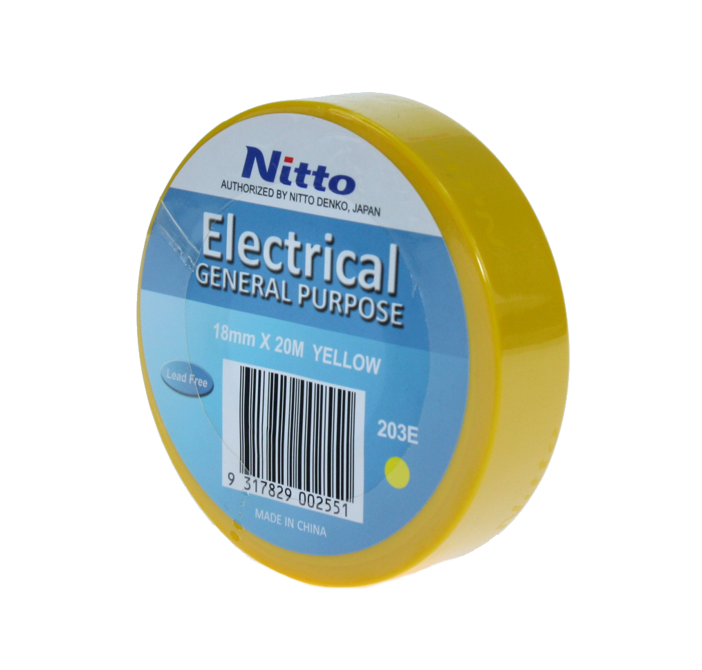 Nitto Electrical Tape, yellow