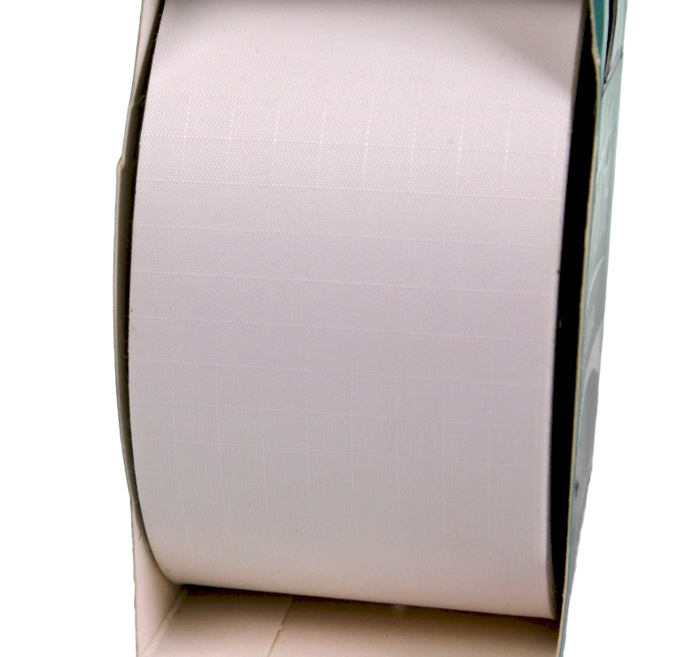 Close up of the tape, showing the fabric and texture
