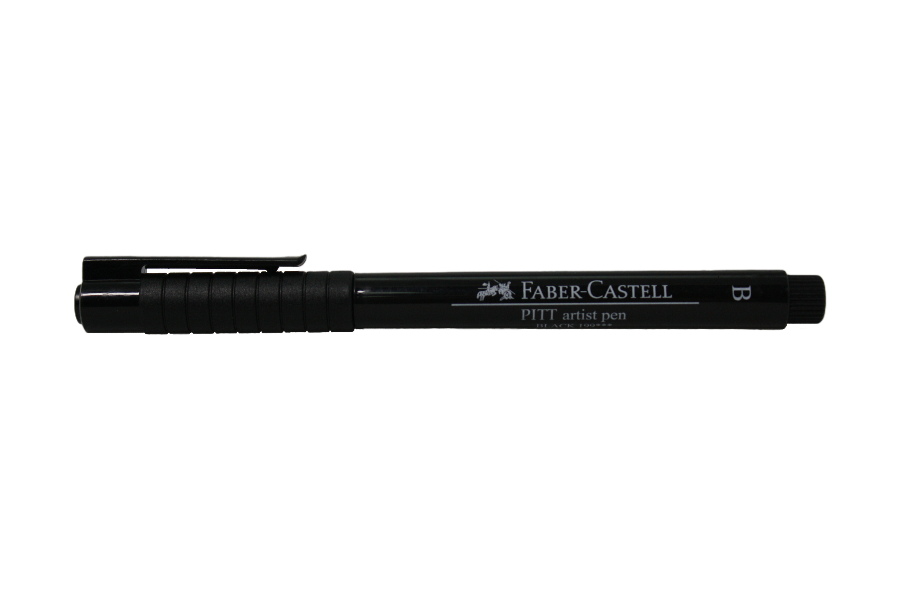 1 single Faber-Castell Pitt Artist Pen, lid on
