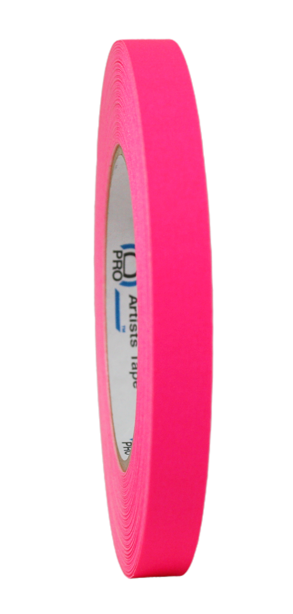 Pro Artists' Paper Tape, 1/2", fluorescent pink