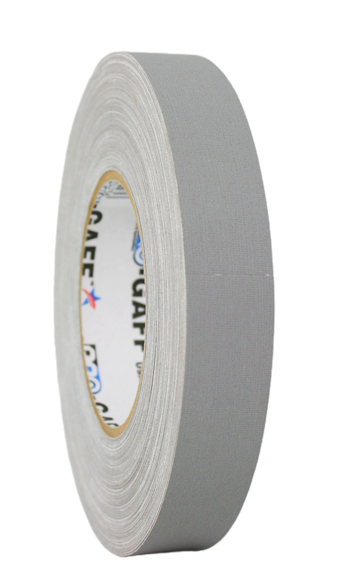 Pro Gaff 1" Silver, 50m roll, side view