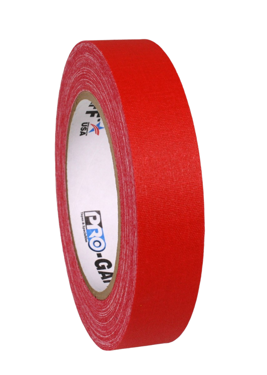 Pro Gaff 1" red, 25m roll
