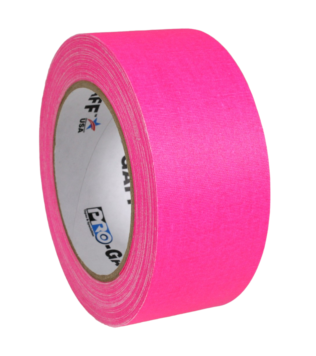 Pro Gaff 2", fluro pink, 22.8m roll