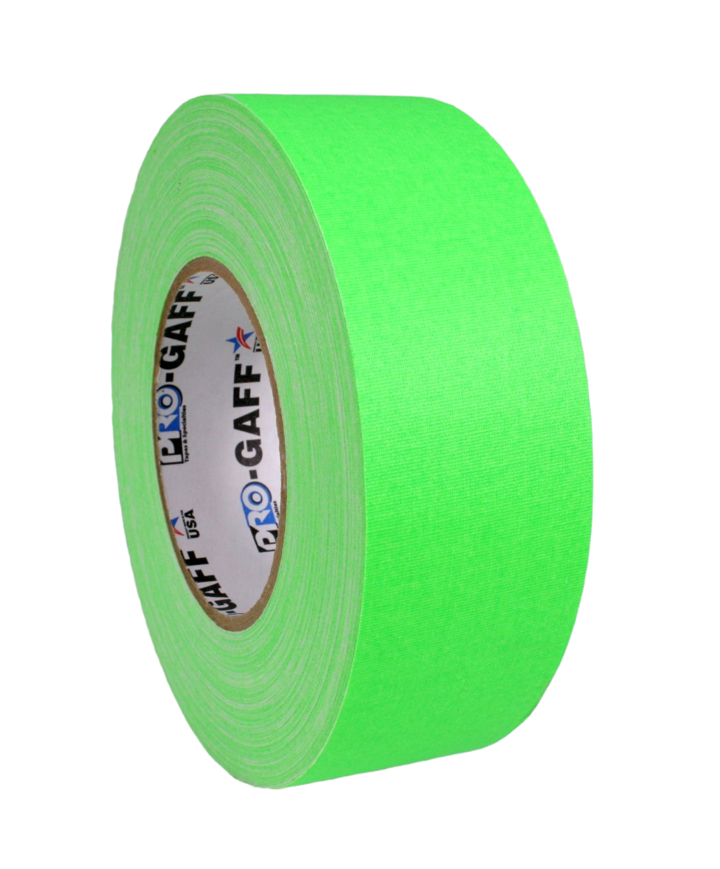 Pro Gaff 2", fluro green, 45m roll
