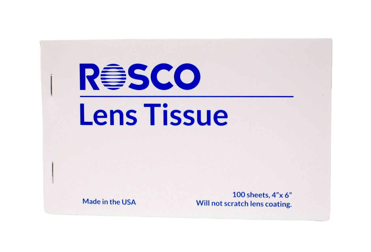 Rosco Lens Tissue 100 Sheets 4 X 6