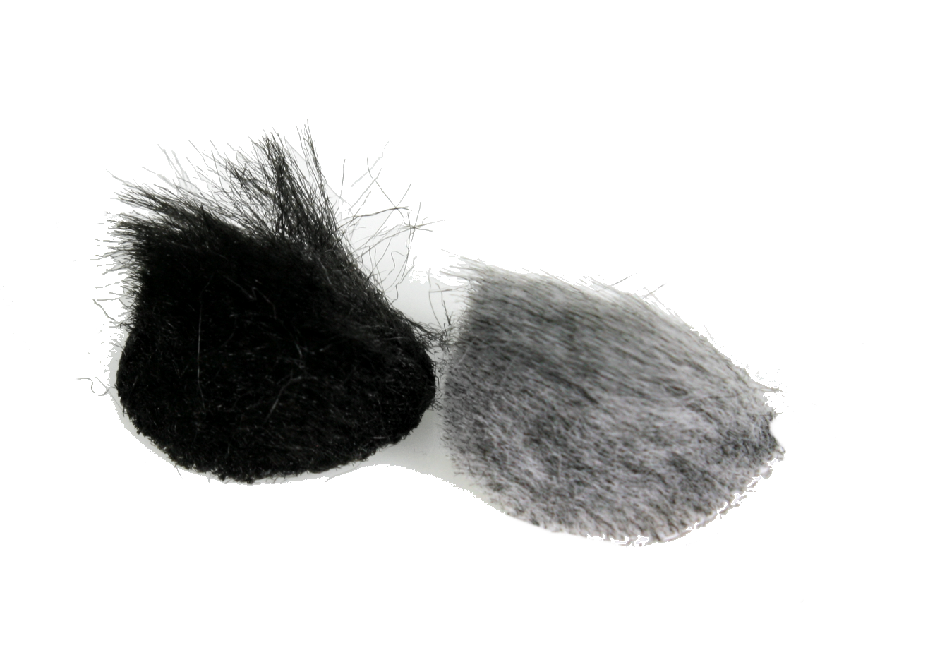 The faux fur lavalier overcovers