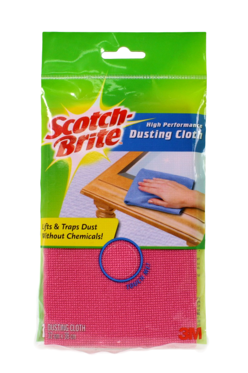 Pink cloth in packet