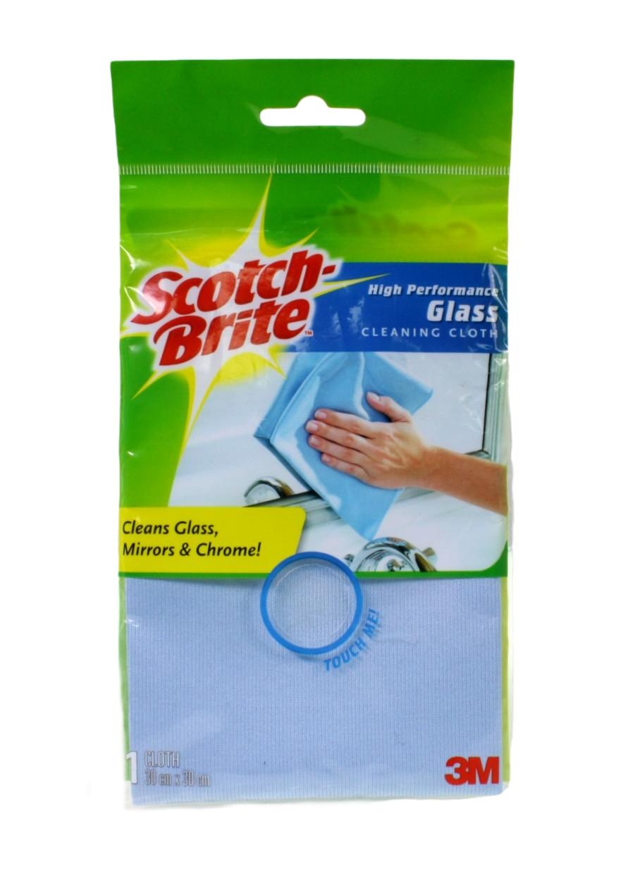 Blue cloth in packet