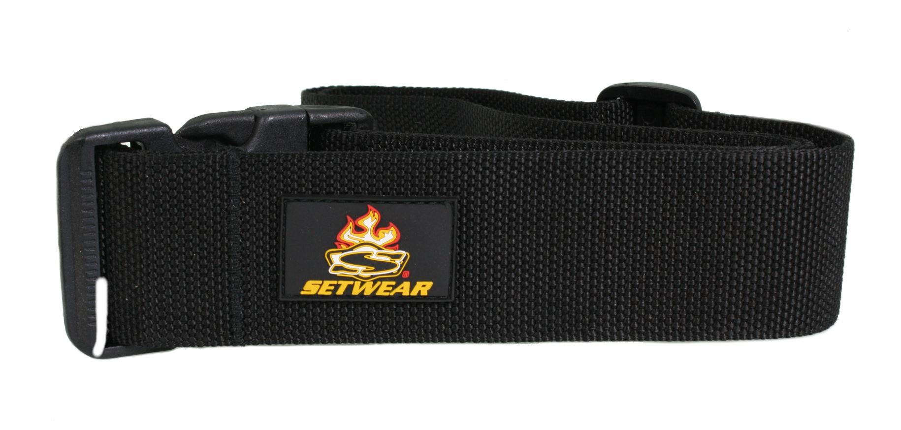 2" nylon belt, with the Setwear logo showing