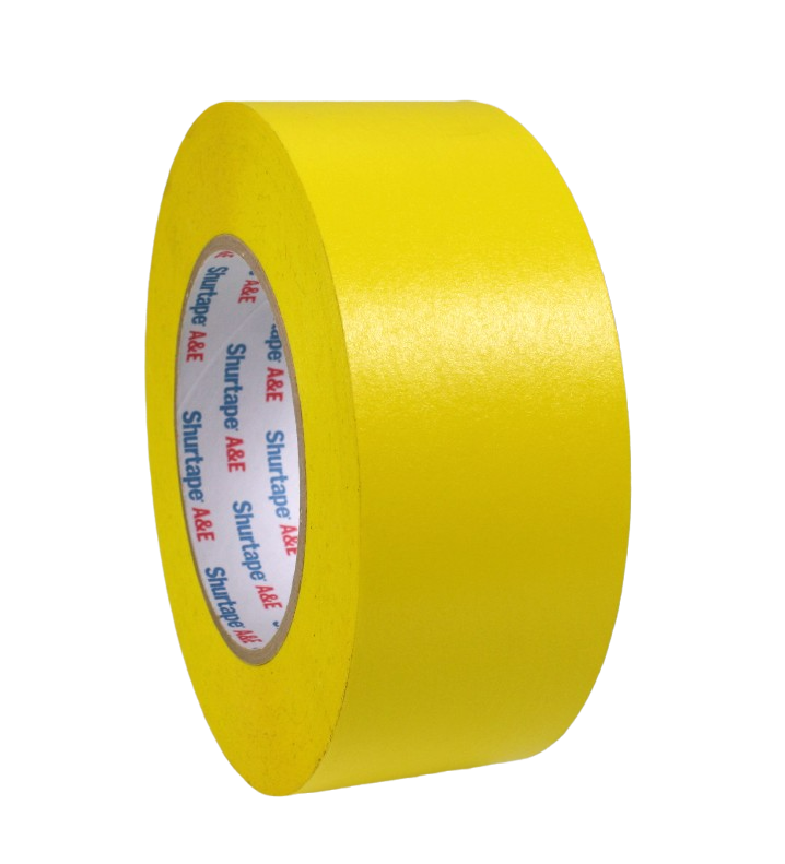 Shurtape 2" Paper Tape, yellow