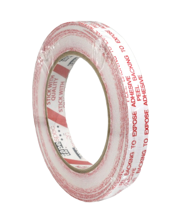 TapeSpec General Purpose Double Sided tape, 15mm roll, side view