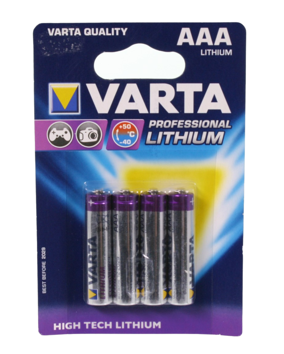 4 pack AAA batteries