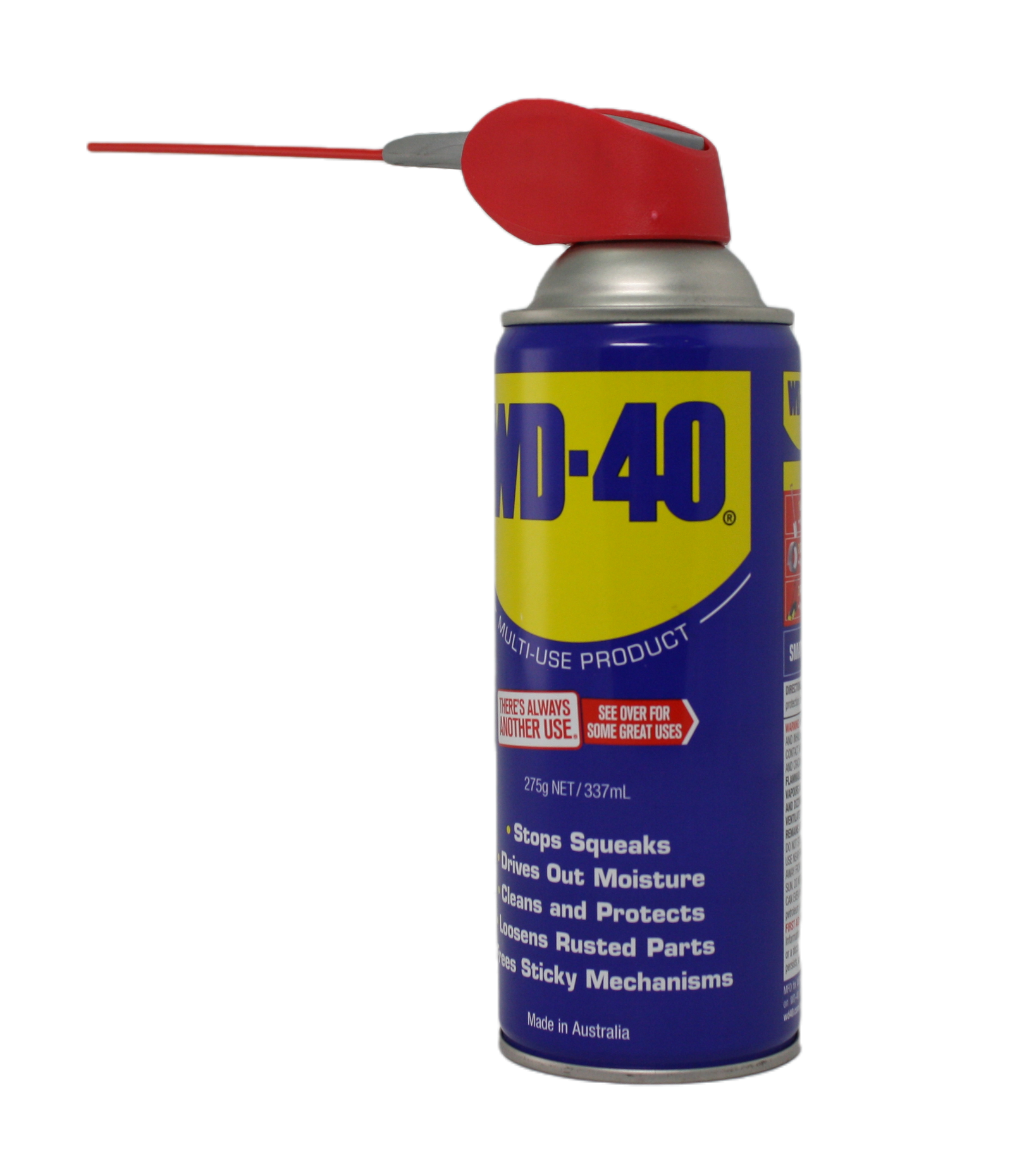 WD40 Smart Straw, front, with straw extended