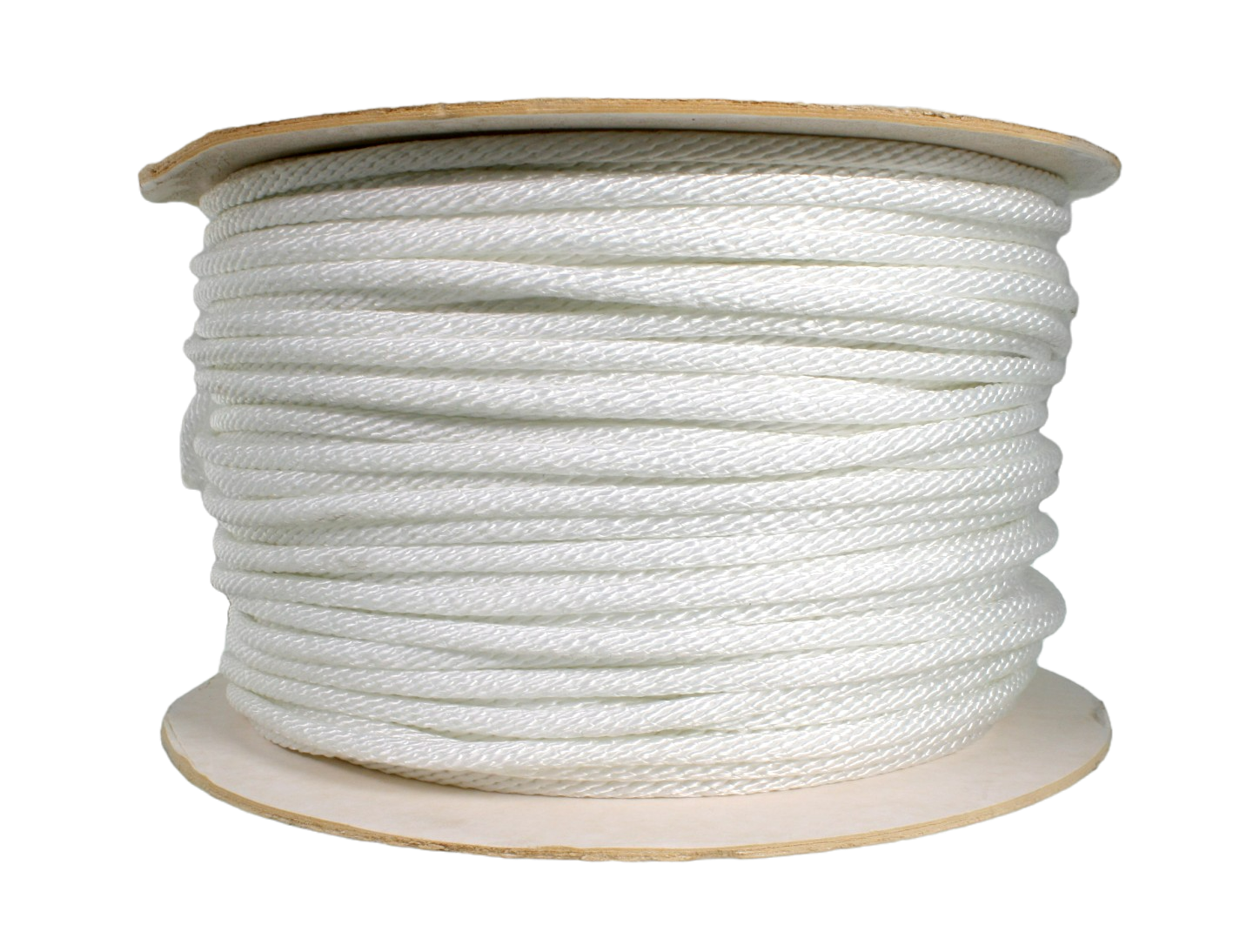 A roll of white sash cord.