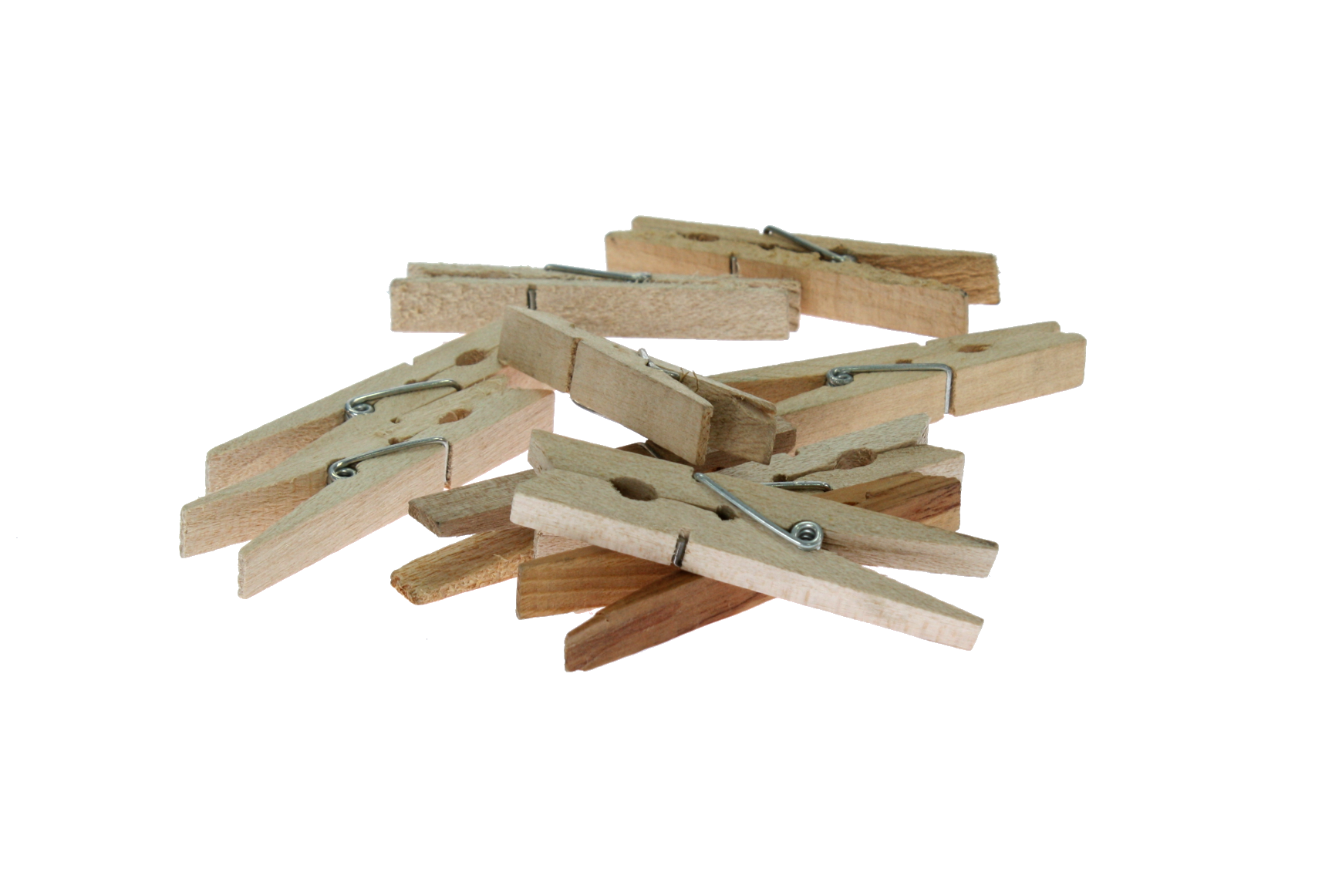 Wooden pegs