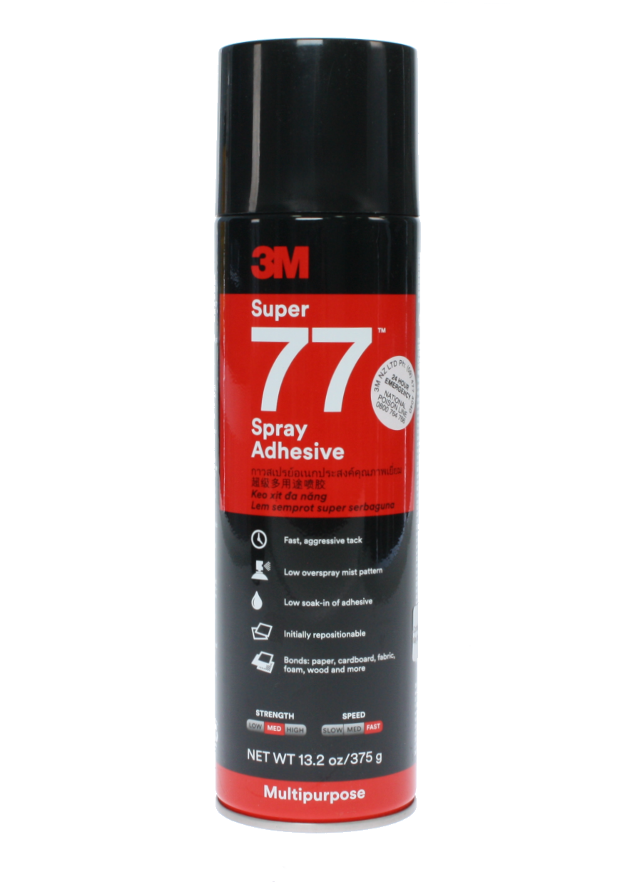 3M Super 77 Spray Adhesive, 475g | Portsmouth Rentals