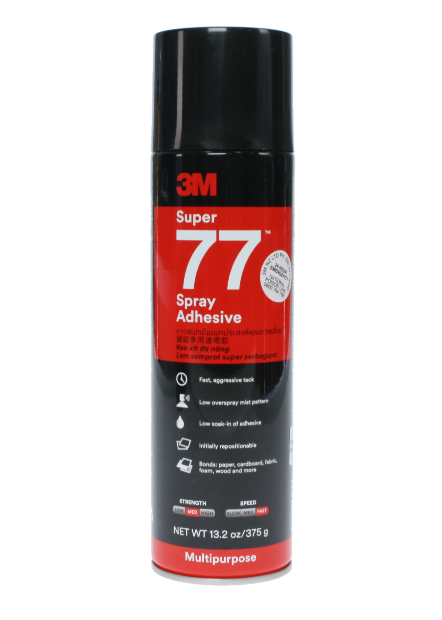 3M Super 77 spray adhesive, 375g can