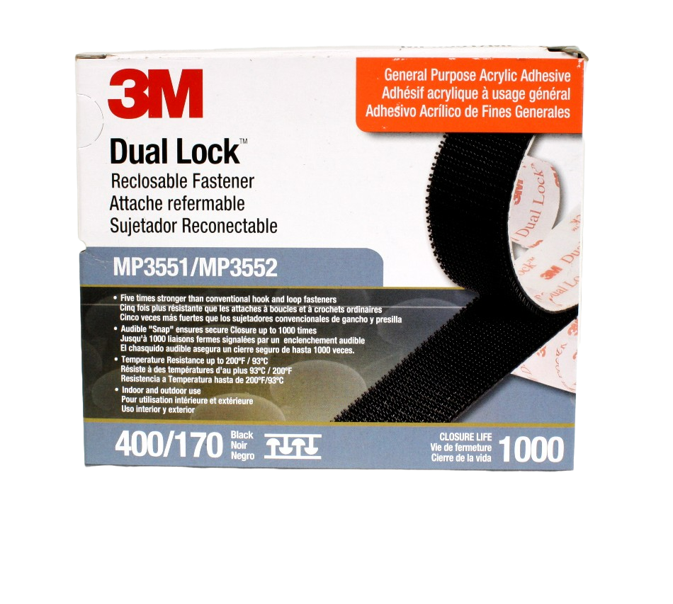 3M Dual Lock box front