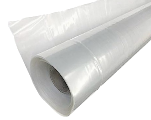 Building and agricultural film roll, natural (opaque white)