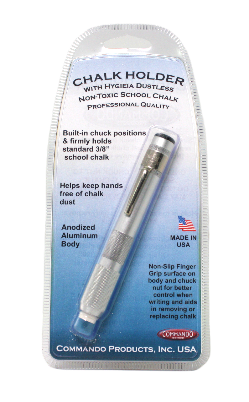 Silver Commando chalk holder, in packet