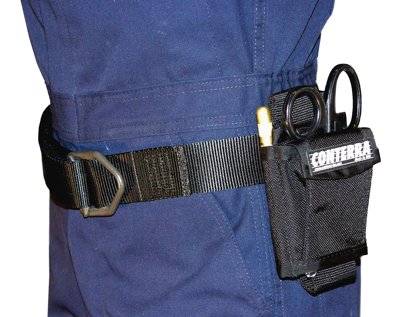 Traumpa Pro attached to a belt